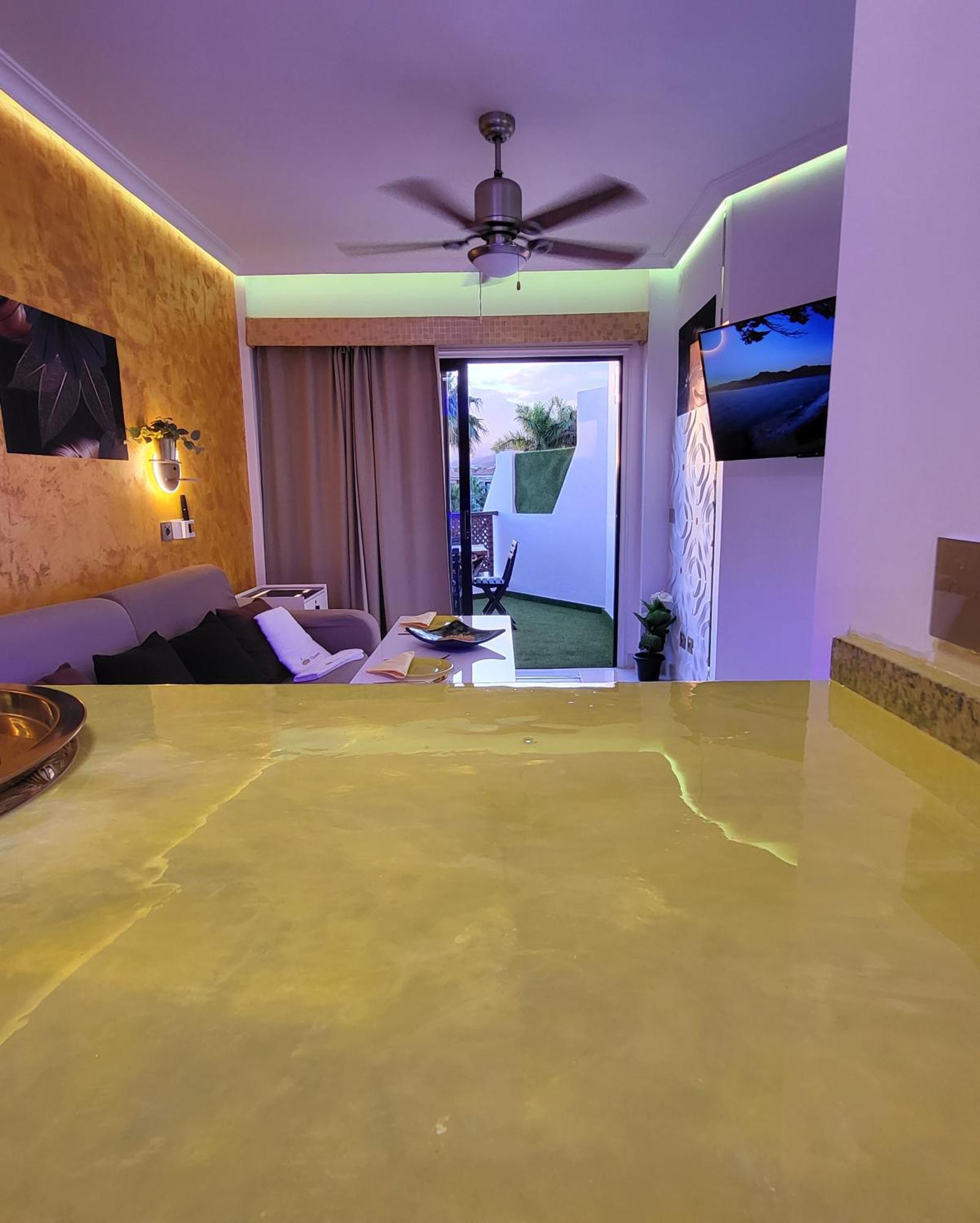 圣米格尔德阿沃纳Moderno Y Luminoso Atico Con Vistas Y Piscina公寓 外观 照片