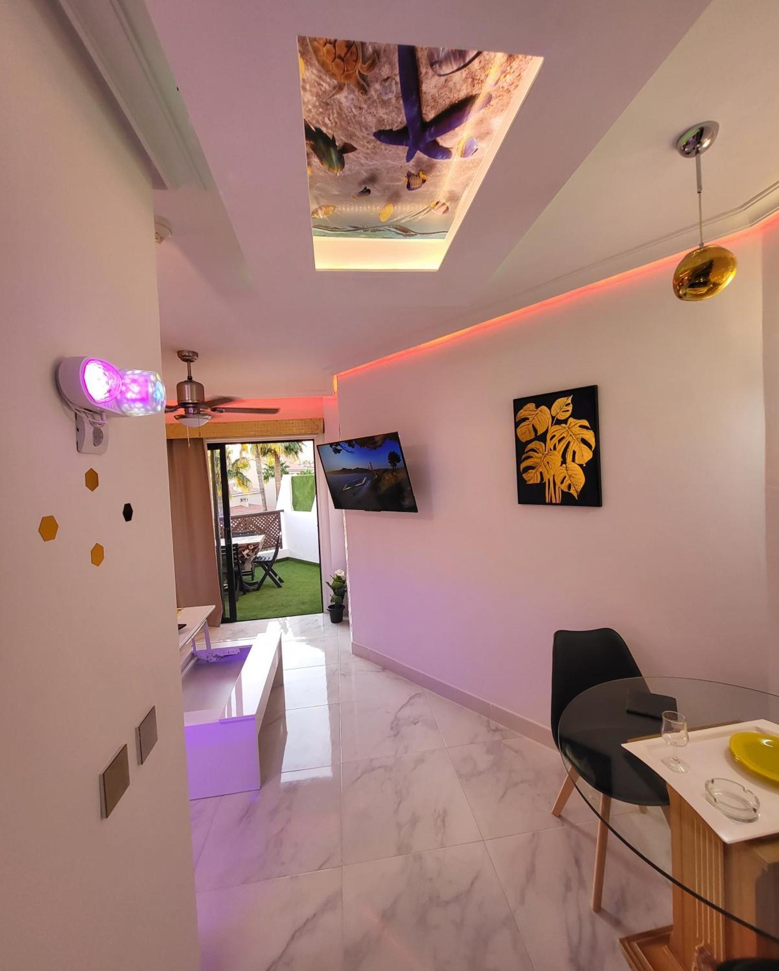 圣米格尔德阿沃纳Moderno Y Luminoso Atico Con Vistas Y Piscina公寓 外观 照片