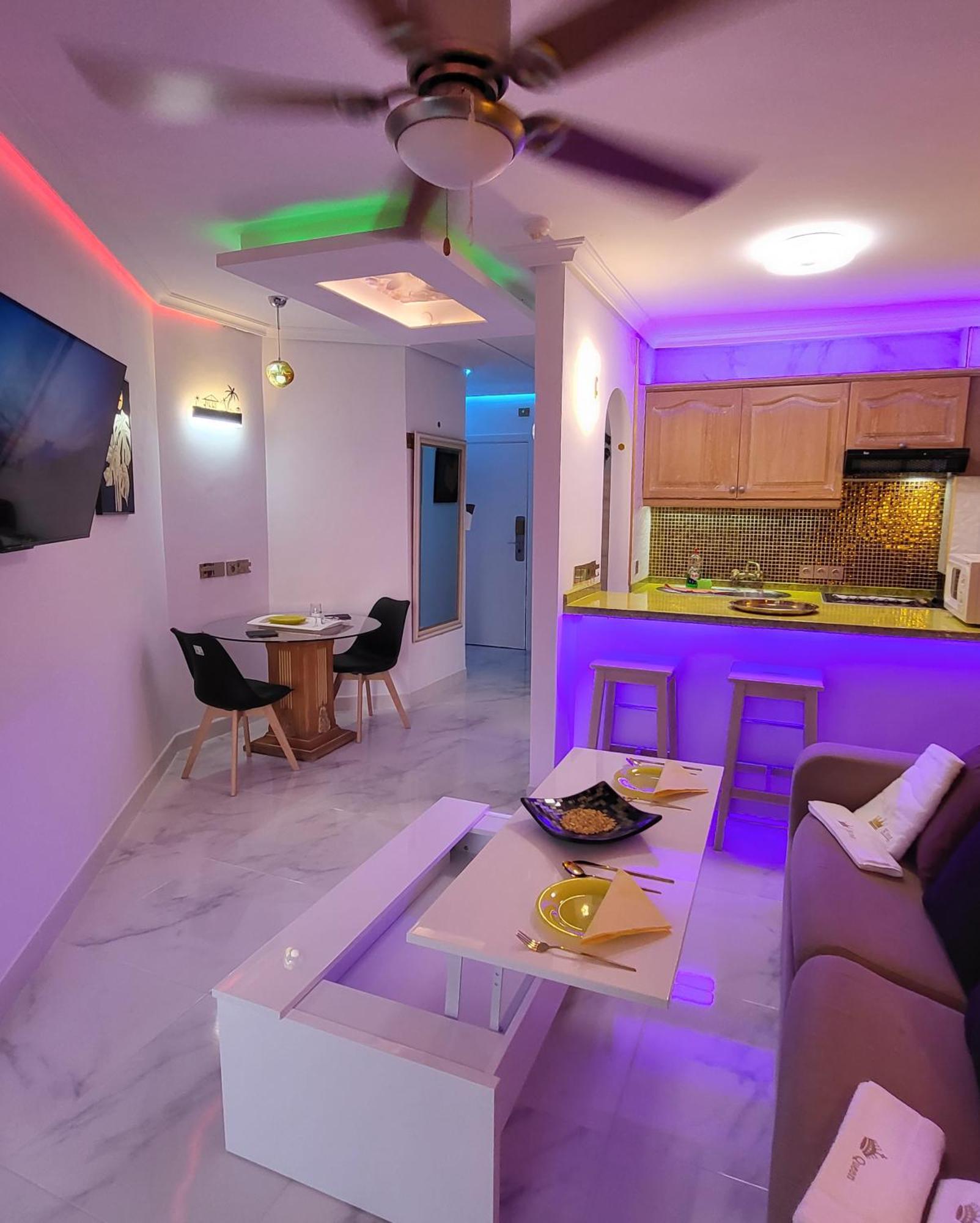 圣米格尔德阿沃纳Moderno Y Luminoso Atico Con Vistas Y Piscina公寓 外观 照片