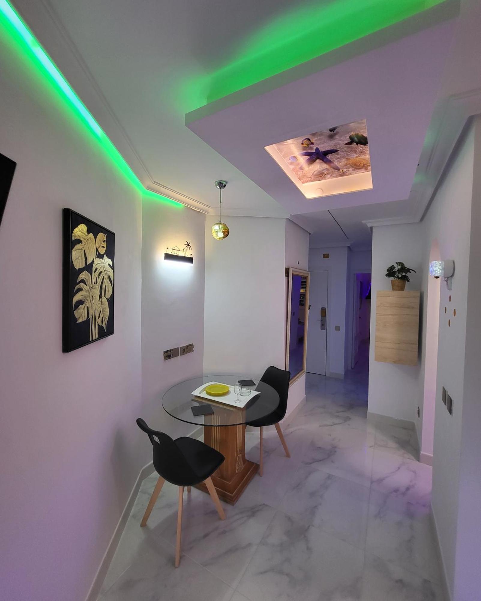 圣米格尔德阿沃纳Moderno Y Luminoso Atico Con Vistas Y Piscina公寓 外观 照片